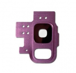 Samsung G960 S9 kameros stikliukas Burgundy Red HQ