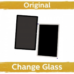 Ekranas skirtas Samsung T500 / T505 / T503 / T509 Tab A7 2020 (Tab A7 2022) baltas (Atnaujintas: China)