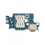 Charging Port &Uuml;hildub Samsung S906 S22 Plus koos Flex / Plata OEM