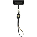 Uniwersalna smycz Lamborghini D1 Leather Handstrap ż&oacute;łty
