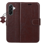 Smart Luxe nahast &uuml;mbris Samsung Galaxy S26 pruun