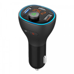ART FM-transmitter bluetooth 5.0 + USB A QC3.0 + Typ C (kokku 30W) FM-73 must