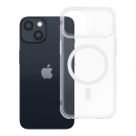 Case for iPhone 14 Aurora compatible with MagSafe white