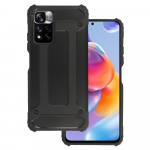 &Scaron;arvuotas dėklas telefonui Carbon Xiaomi Redmi Note 11 5G/Note 11S 5G/Poco M4 Pro 5G juodas