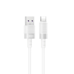 XO kaabel NB282 USB - USB-C 1,0m 6A valge
