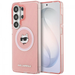 Karl Lagerfeld IML Repeated Choupette MagSafe &Uuml;mbris for Samsung Galaxy S26 Ultra - roosa