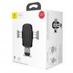 Belaidis automobilinis įkroviklis-laikiklis Baseus WXYL-01 (5V/2A 9V/1.7A) bevielis juodas