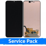 LCD ekranas suderinamas su Samsung A346 A34 5G juodas (Service Pack) (NF versija)