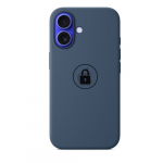 Dėklas "Silicone Case v2" iPhone 16 Plus / Džinso / pakuotėje