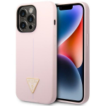 Guess Silicone Triangle iPhone 14 Pro 6.1" &Uuml;mbris - lilla