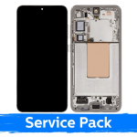 Samsung S926 S24 Plus &uuml;hilduv LCD-ekraan koos raamiga / merevaigukollane / (hoolduskomplekt) +KOOS AKUGA