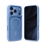 Crong Hybrid Matte Magnetic - MagSafe Case iPhone 18 Pro Max / 17 Pro Max (Blue)