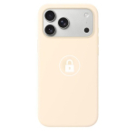 "Silicone Case v2" for iPhone 18 Pro Max / Vanilla color / in package