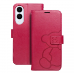 MEZZO Book &uuml;mbris jaoks SAMSUNG S25 Edge teddy bear magenta