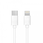 Kaabel Type C to Lightning PD 3A 20W C291 1 m valge