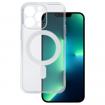 TEL PROTECT MagSilicone &Uuml;mbris jaoks Iphone 13 Pro Max L&auml;bipaistev