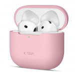 Tech-Protect Silicone &Uuml;mbris jaoks Apple AirPods 4 - Roosa