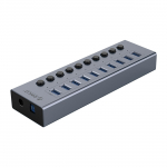 Orico BT2U3-10AB jaotur 10x USB-A 3.0 l&uuml;lititega - hall