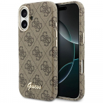 "Guess 4G Script MagSafe" dėklas "iPhone 17" - Rudas