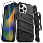 ZIZO BOLT Series &uuml;mbris seadmele iPhone 14 Pro Max, must