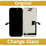 LCD ekranas suderinamas su iPhone 16 Pro Max juodas (Atnaujintas: China)