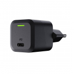 USB įkroviklis Green Cell PowerGaN 33W PD 3.0 QC 3.0 1x USB-C juodas