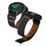 Spigen Athlex Air rihm Garmin QuickFit 22mm jaoks - must ja oranž