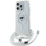 Karl Lagerfeld IML Choupette Head & Cord MagSafe &uuml;mbris jaoks iPhone 14 Pro Max - l&auml;bipaistev