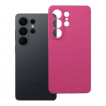 &Uuml;mbris SILICONE 2mm jaoks SAMSUNG S26 Ultra roosa