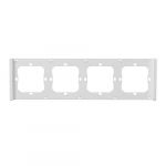 Frame for switch M5 80 quadruple 4-fold SONOFF M5-4C-80-FW (white)