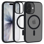 Liavec mink&scaron;tas dėklas skirtas Iphone 17 juodas