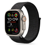 Dirželis TECH-PROTECT NYLON APPLE WATCH 6 / 7 / 8 / 9 / 10 / SE / ULTRA 1 / 2 (44 / 45 / 46 / 49 MM) juodas