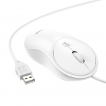 Juhtmega hiir Hoco USB A 1600 dpi GM13 valge