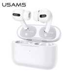 USAMS Ausinės Bluetooth 5.0 TWS Emall Series belaidės baltas BHUYM01 (US-YM001)