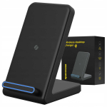 Spacecase Belaidis įkroviklis Wireless Charger WM6B juodas