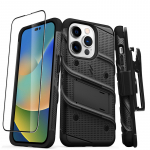 ZIZO BOLT Series &uuml;mbris seadmele iPhone 14 Pro, must