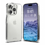 Crong Crystal Slim Cover &uuml;mbris seadmele iPhone 15 Pro Max, l&auml;bipaistev