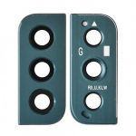 Galinės kameros stikliukas skirtas Samsung S901 S22 / S906 S22 Plus galinės kameros stikliukas / Olive /