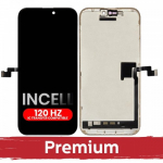 Ekranas skirtas iPhone 16 Pro Max juodas (120Hz / INCELL / Premium) /*Removable IC*/