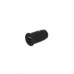 SEEK TOTI 30W Type-C + USB-A kiirete laadimise autolaadija, must