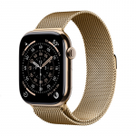 Crong Milano Steel Milano-punusega roostevabast terasest kellarihm Apple Watchile 44/45/46/49 mm, roosakuldne