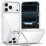 Tech-Protect MagStand MagSafe CC &uuml;mbris mudelitele iPhone 18 Pro Max / 17 Pro Max, l&auml;bipaistev