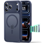 ESR Classic Hybrid MagSafe &uuml;mbris mudelitele iPhone 18 Pro Max / 17 Pro Max, mattsinine