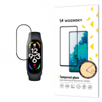 Durable Wozinsky Full Glue Full Screen Karastatud klaas with Frame jaoks Xiaomi Mi Band 8 - must
