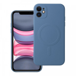 SILICONE MAG &Uuml;MBRIS compatible with MagSafe jaoks IPHONE 11 sinine