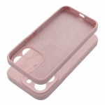 &Uuml;mbris Silikoon 2mm jaoks IPHONE 16 sand roosa