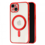 Tel Protect magnetinis prabangus dėklas telefonui Iphone 13 Pro raudonas
