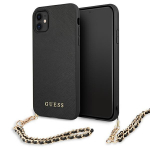Guess Saffiano Chain &uuml;mbris jaoks iPhone 11 6.1" / Xr - must