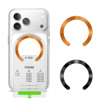 Tech-Protect MMP-210 MagSafe 2-pack magnetr&otilde;ngas - oranž / must