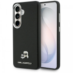 Karl Lagerfeld &uuml;mbris Saffiano KC Metal Logo MagSafe Samsung Galaxy S26 must